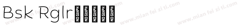 Biski Regular字体转换